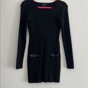 BCX Black Knit dress